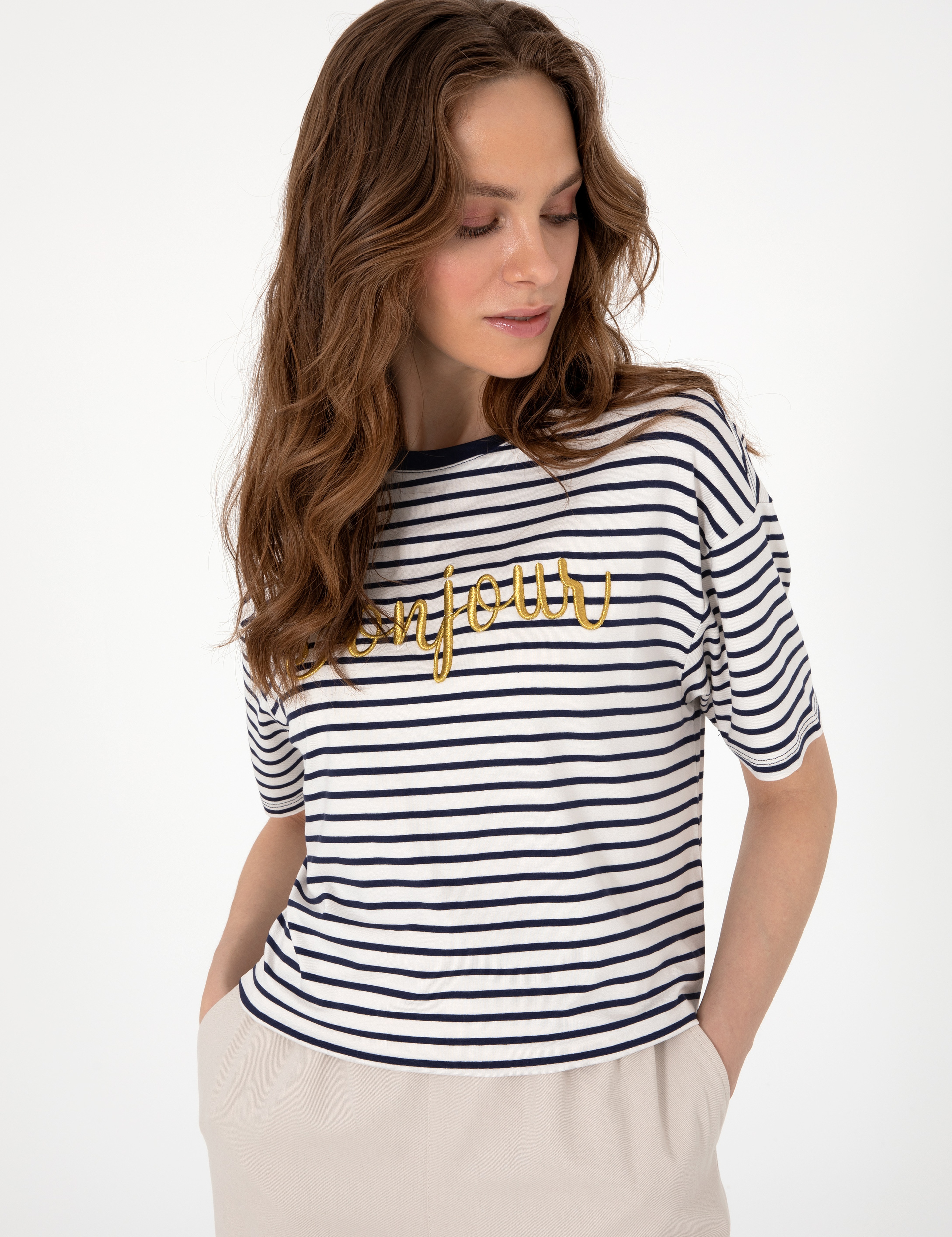 Lacivert Comfort Fit Tişört