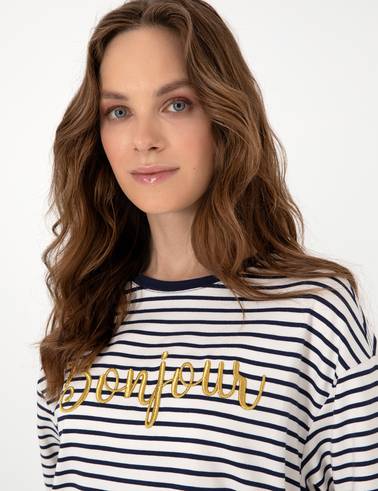Lacivert Comfort Fit Tişört