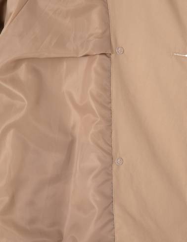 Bej Comfort Fit Trençkot