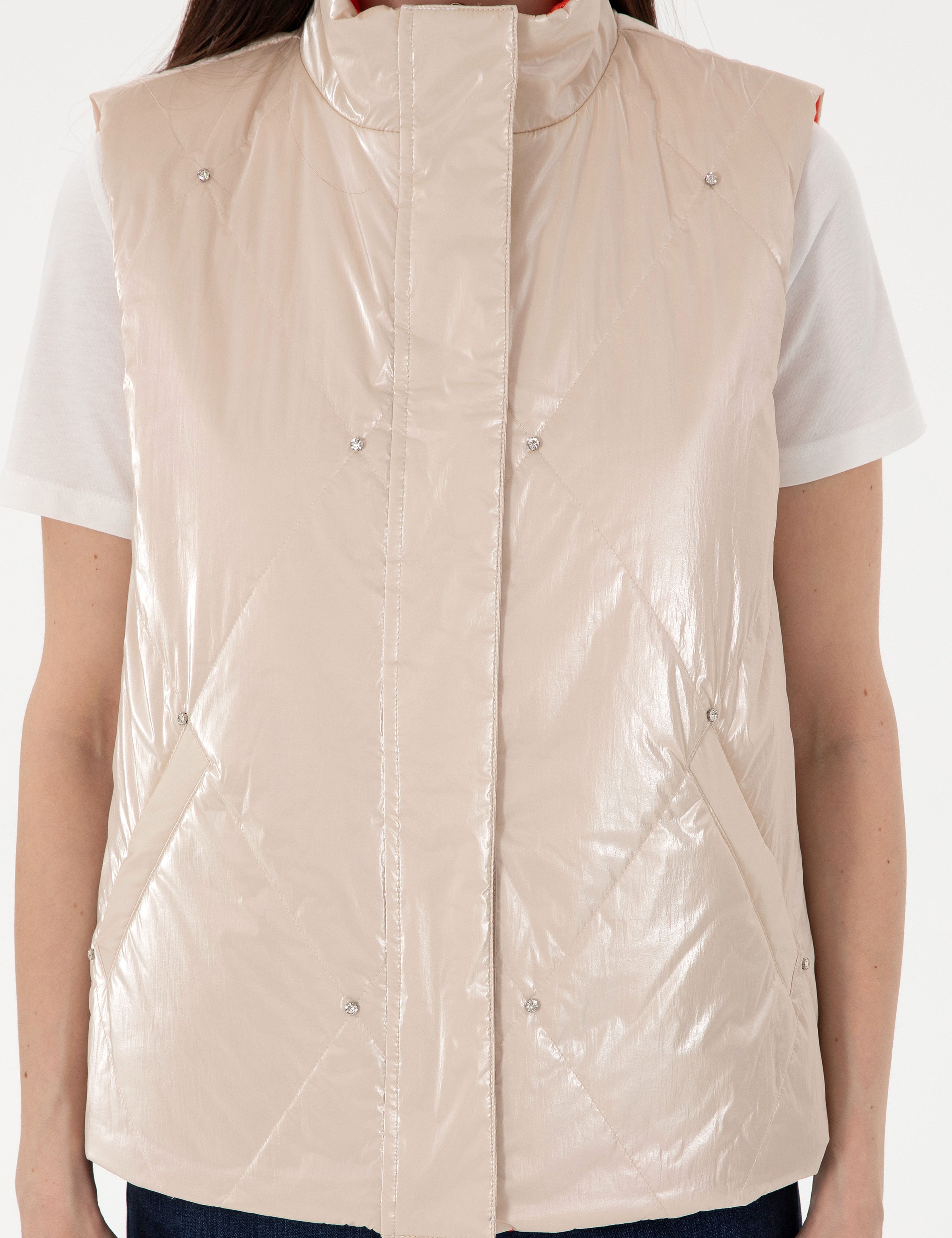 Kum Regular Fit Yelek - Image 7