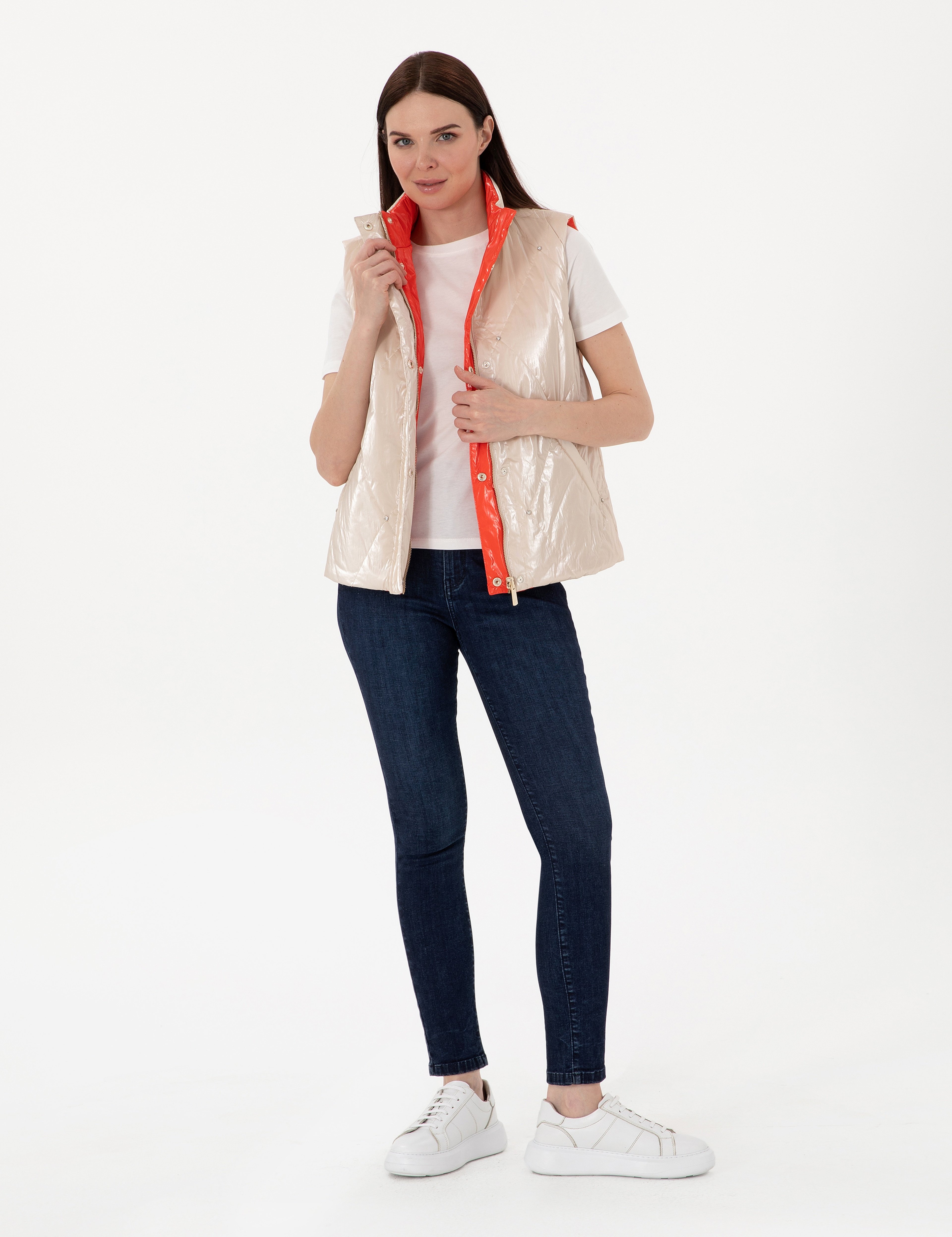 Kum Regular Fit Yelek - Image 3