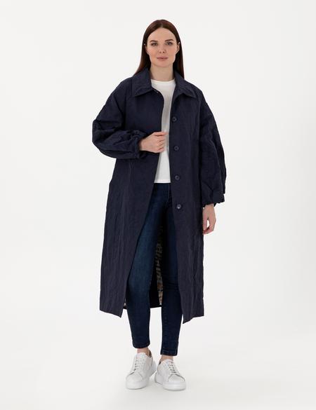 Lacivert Trençkot - 50300874002