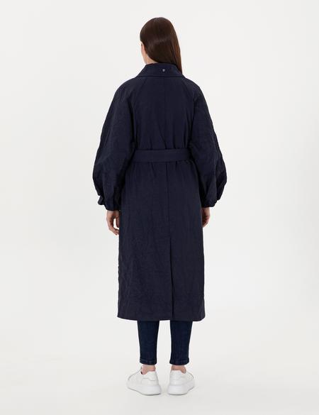 Lacivert Trençkot - 50300874002
