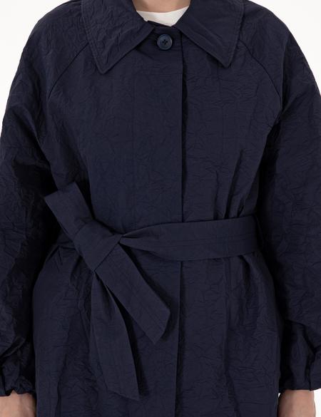 Lacivert Trençkot - 50300874002