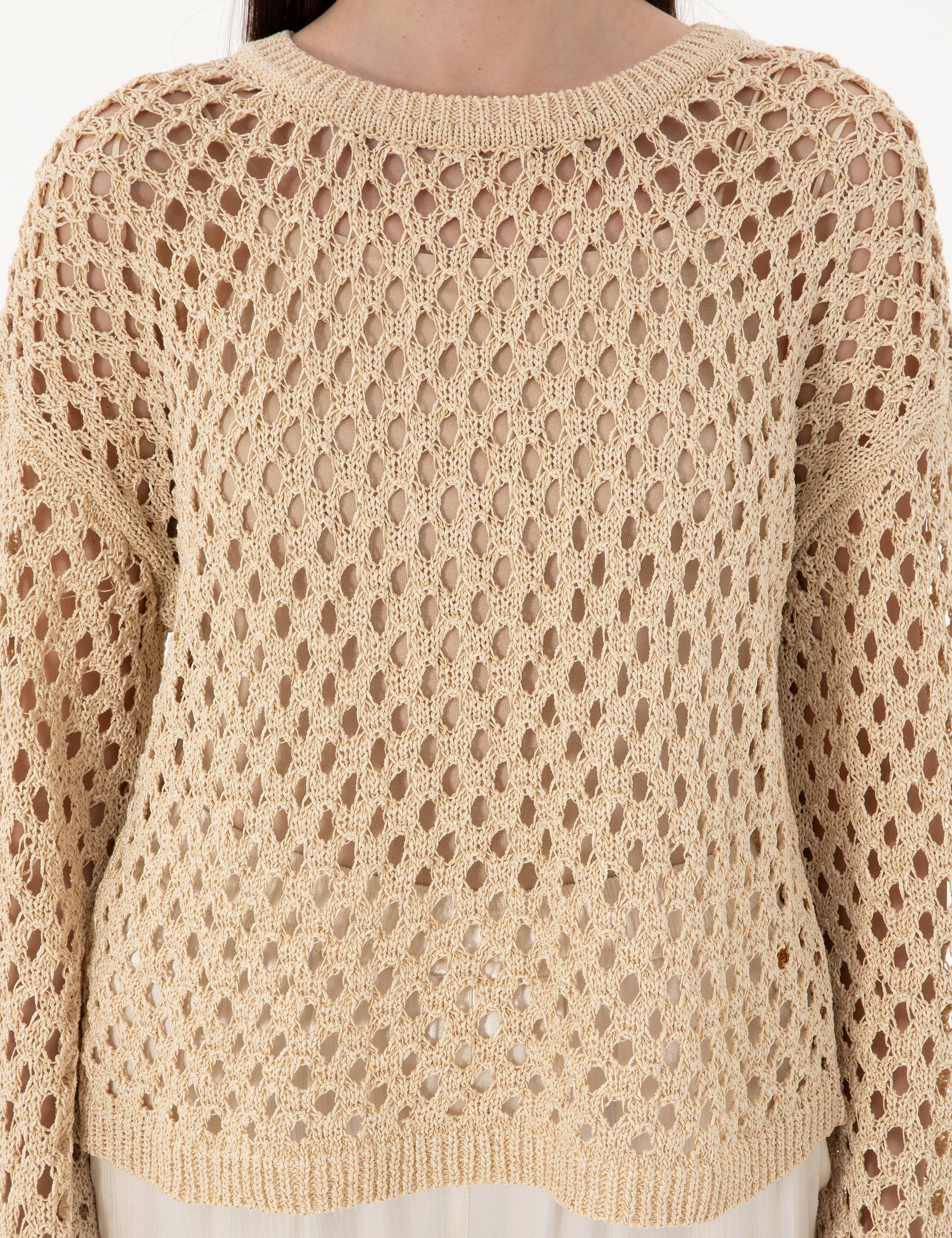 Bej Oversize Kazak - Image 6