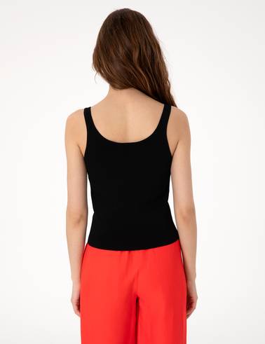 Siyah Slim Fit Triko Tişört
