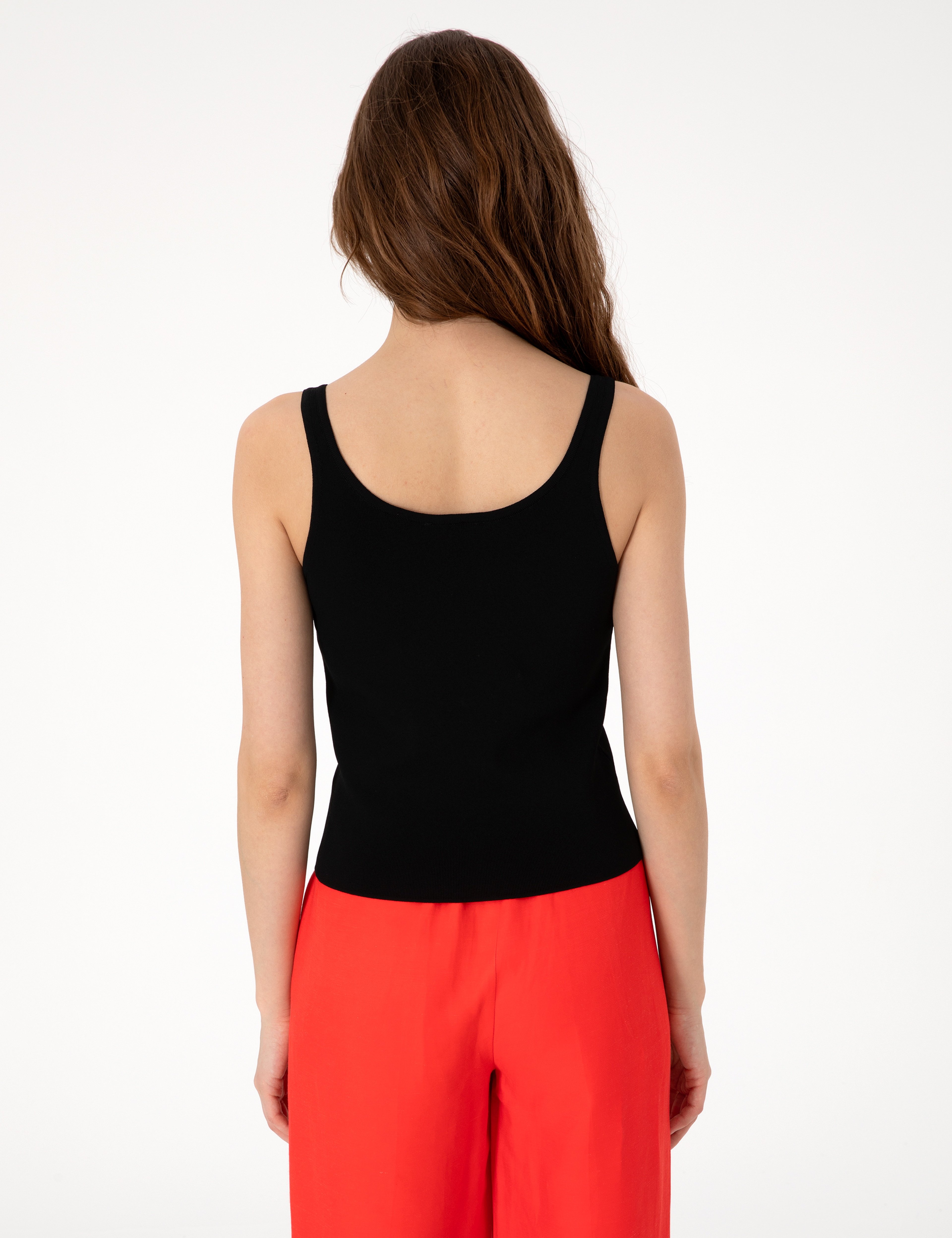 Siyah Slim Fit Triko Tişört