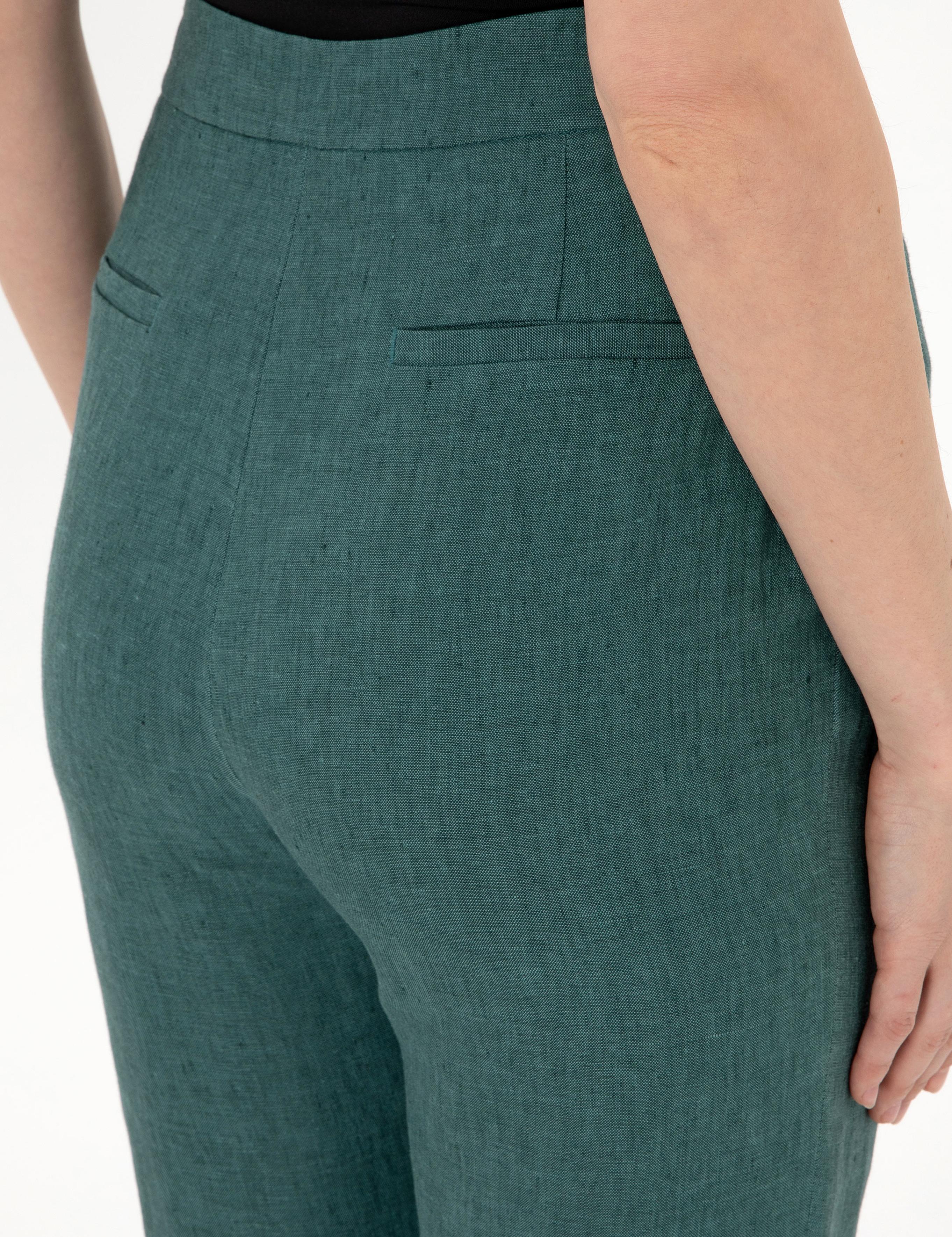 Yeşil Kumaş Pantolon