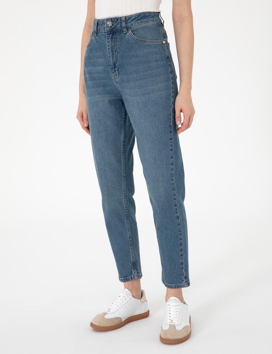 Mavi Mom High Waist Fit Jean Pantolon