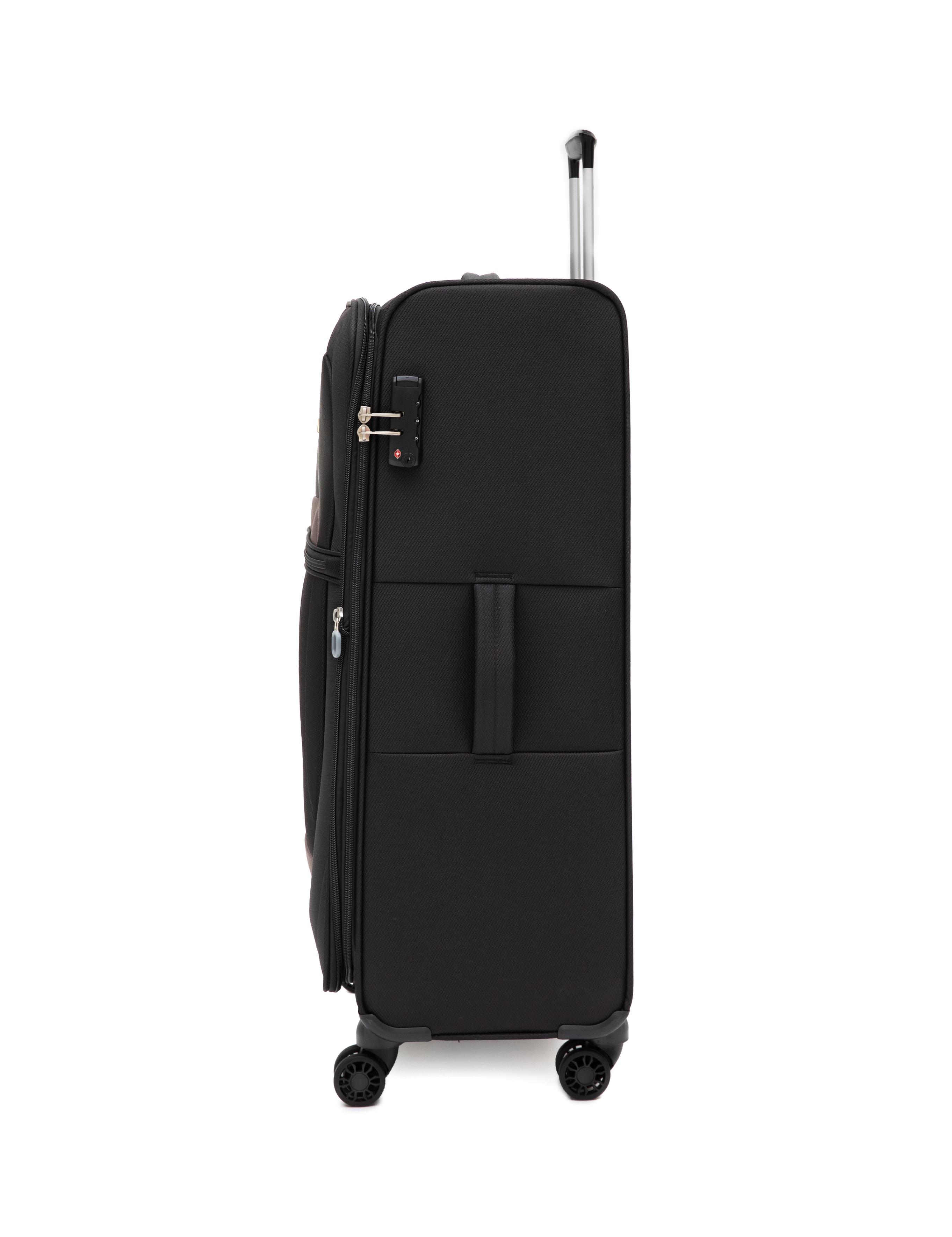 Siyah Büyük Boy Kumaş Valiz