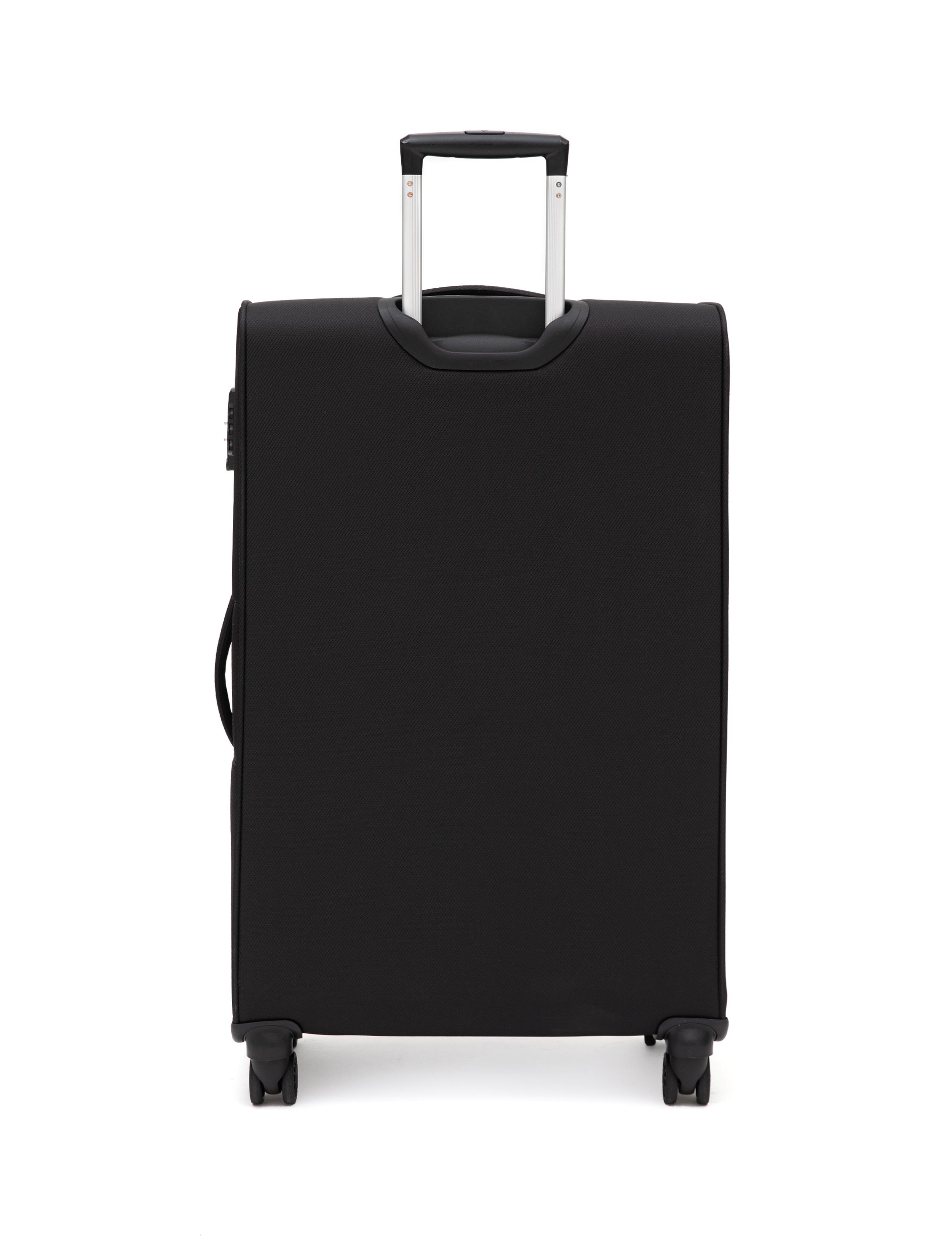 Siyah Büyük Boy Kumaş Valiz