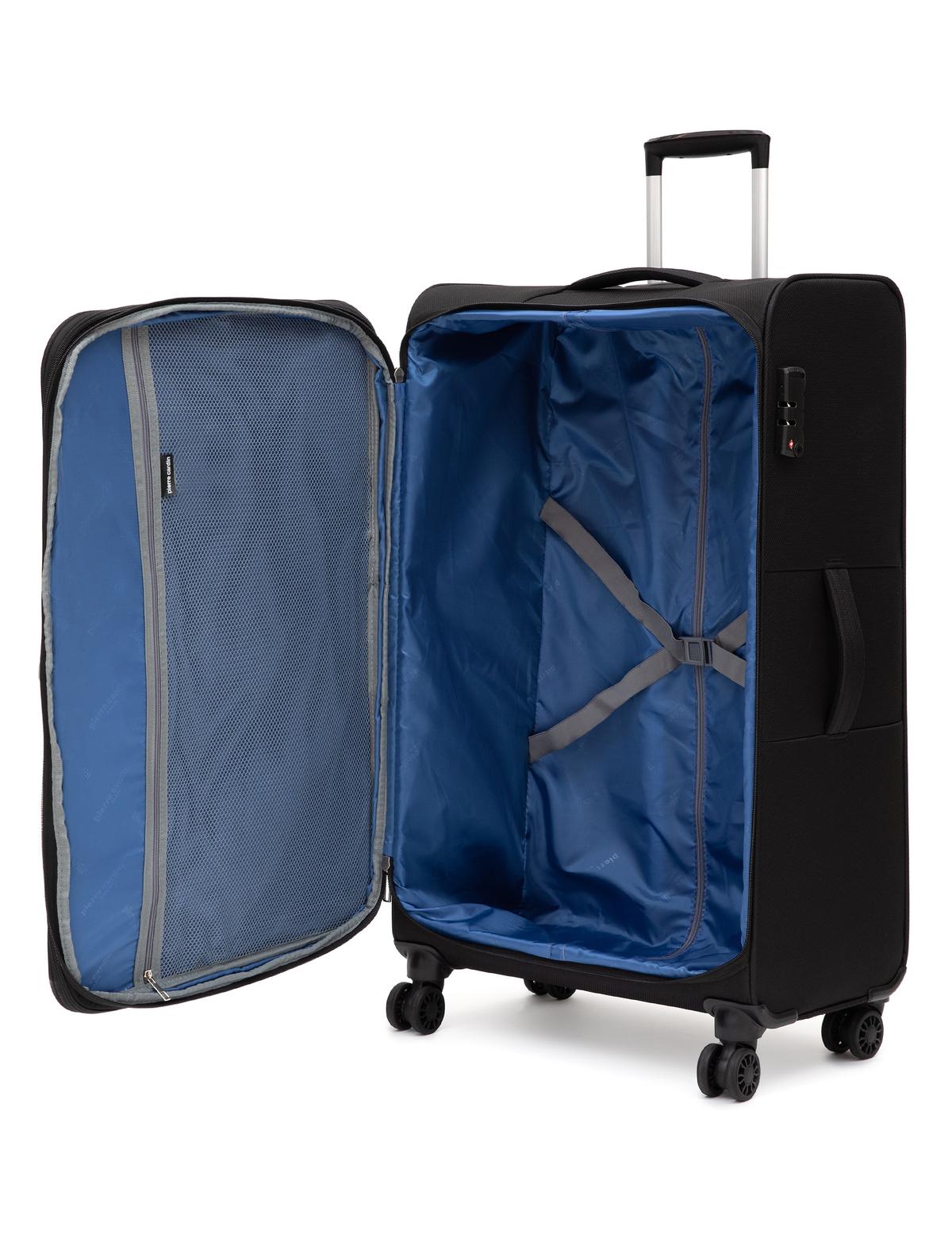 Siyah Büyük Boy Kumaş Valiz - 50312932001