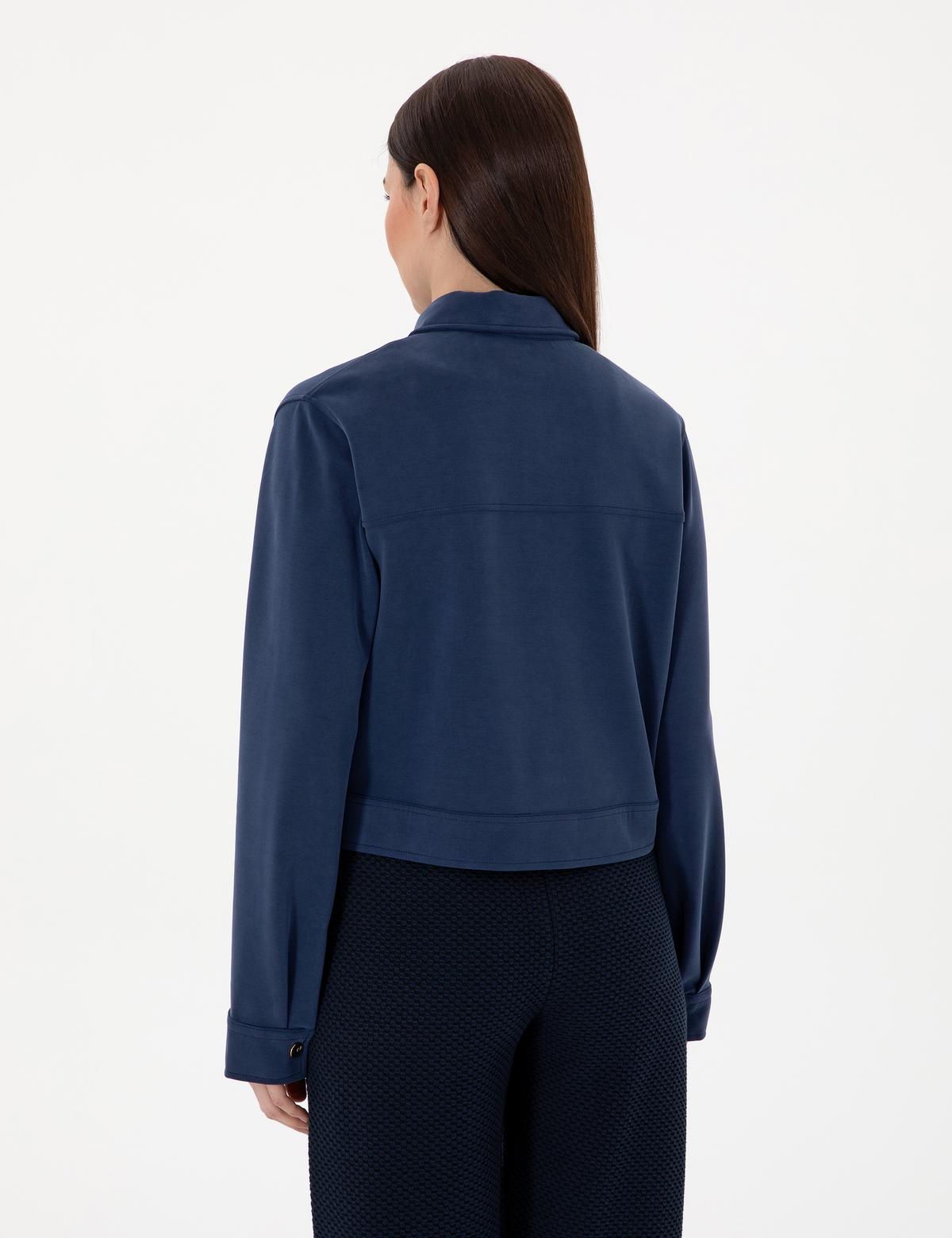 Lacivert Regular Fit Örme Hırka - 50301510006