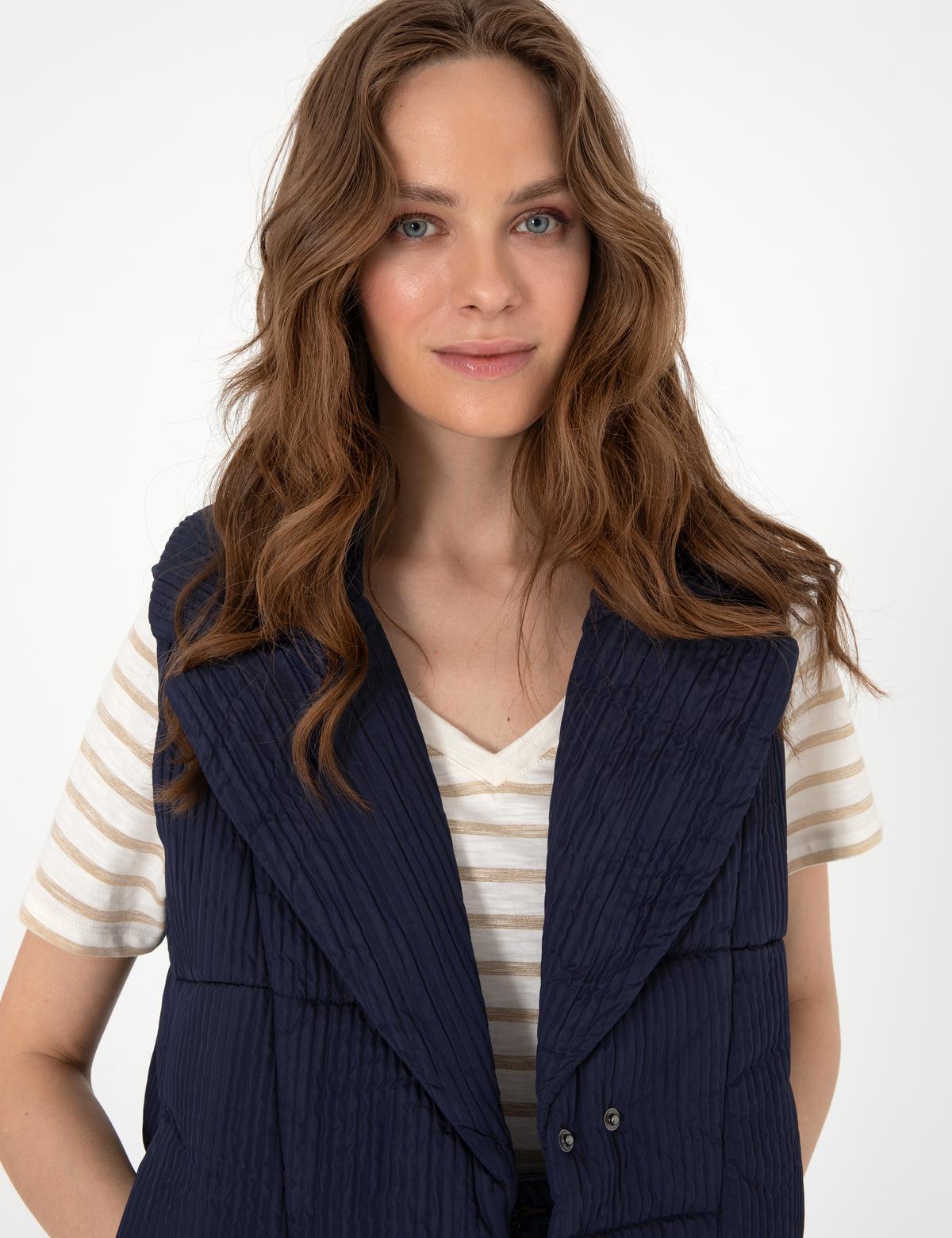 Lacivert Yelek - 50300928003