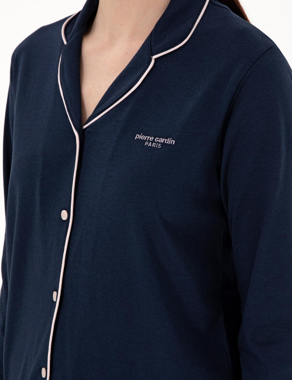 Lacivert Gömlek Pijama Takımı - 50311129003