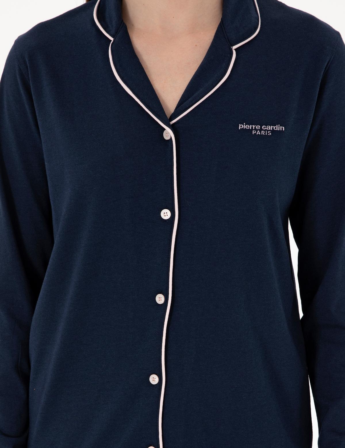 Lacivert Gömlek Pijama Takımı - 50311129003