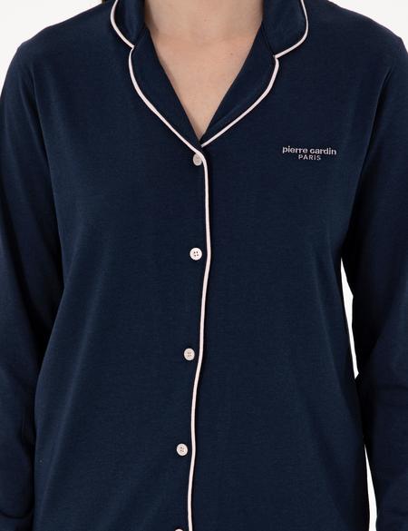 Lacivert Gömlek Pijama Takımı - 50311129003