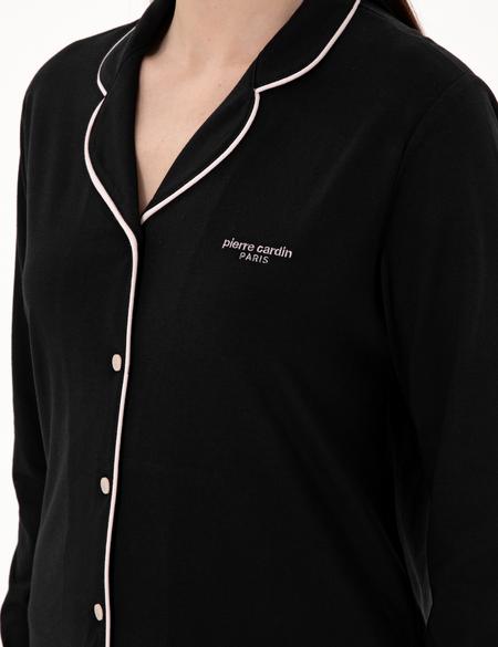 Siyah Gömlek Pijama Takımı - 50311129009