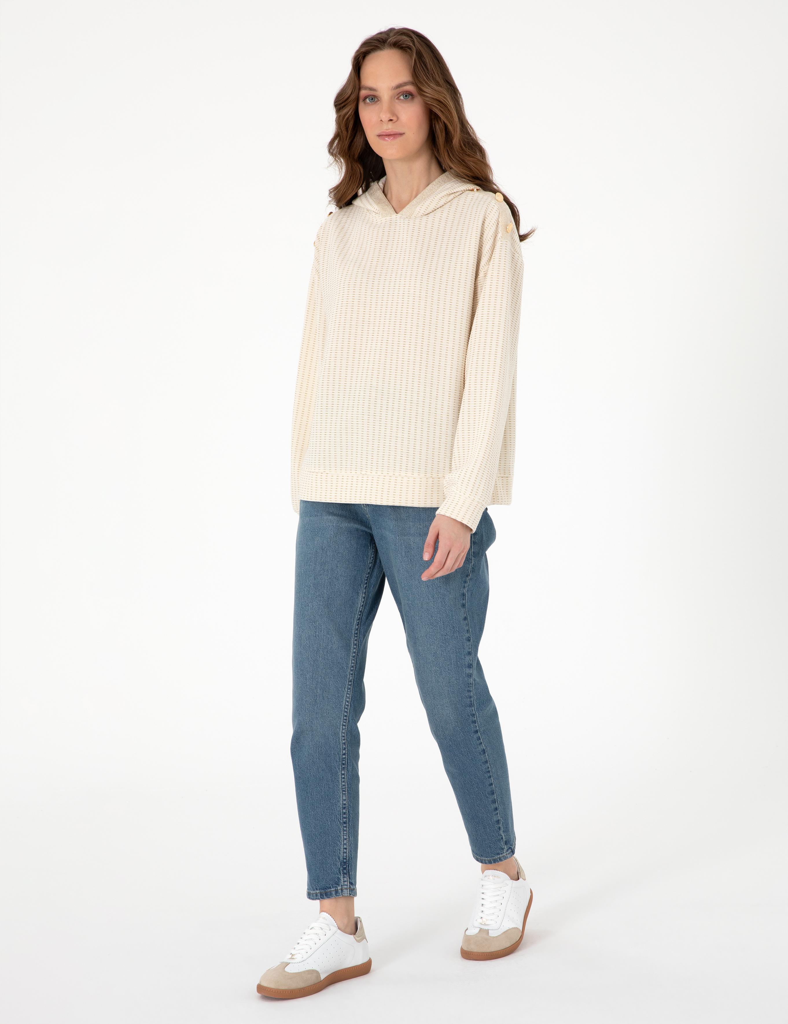 Krem Comfort Fit Sweatshirt