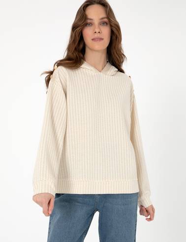 Krem Comfort Fit Sweatshirt