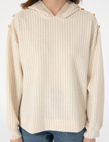 Krem Comfort Fit Sweatshirt