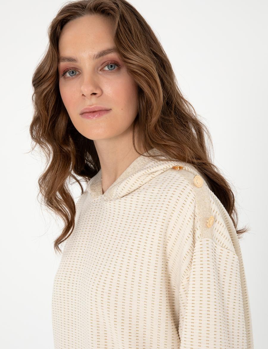 Krem Comfort Fit Sweatshirt