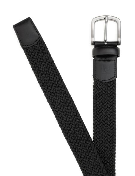 Siyah Örgü Kemer - 50312982002