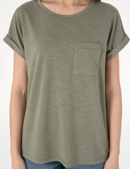 Haki Regular Fit Tişört - 50301440074