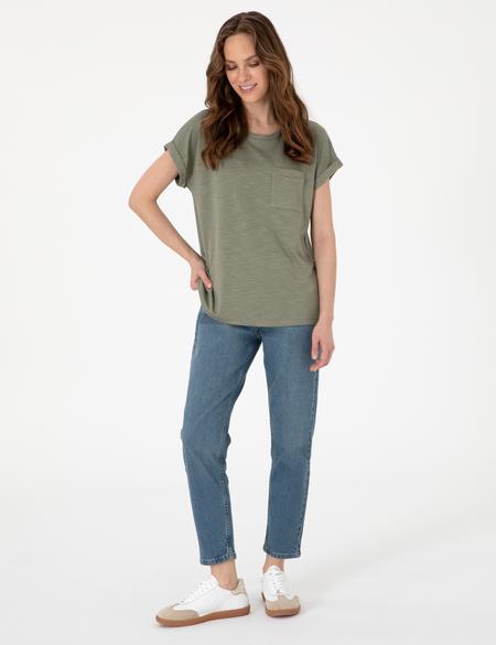 Haki Regular Fit Tişört - 50301440074