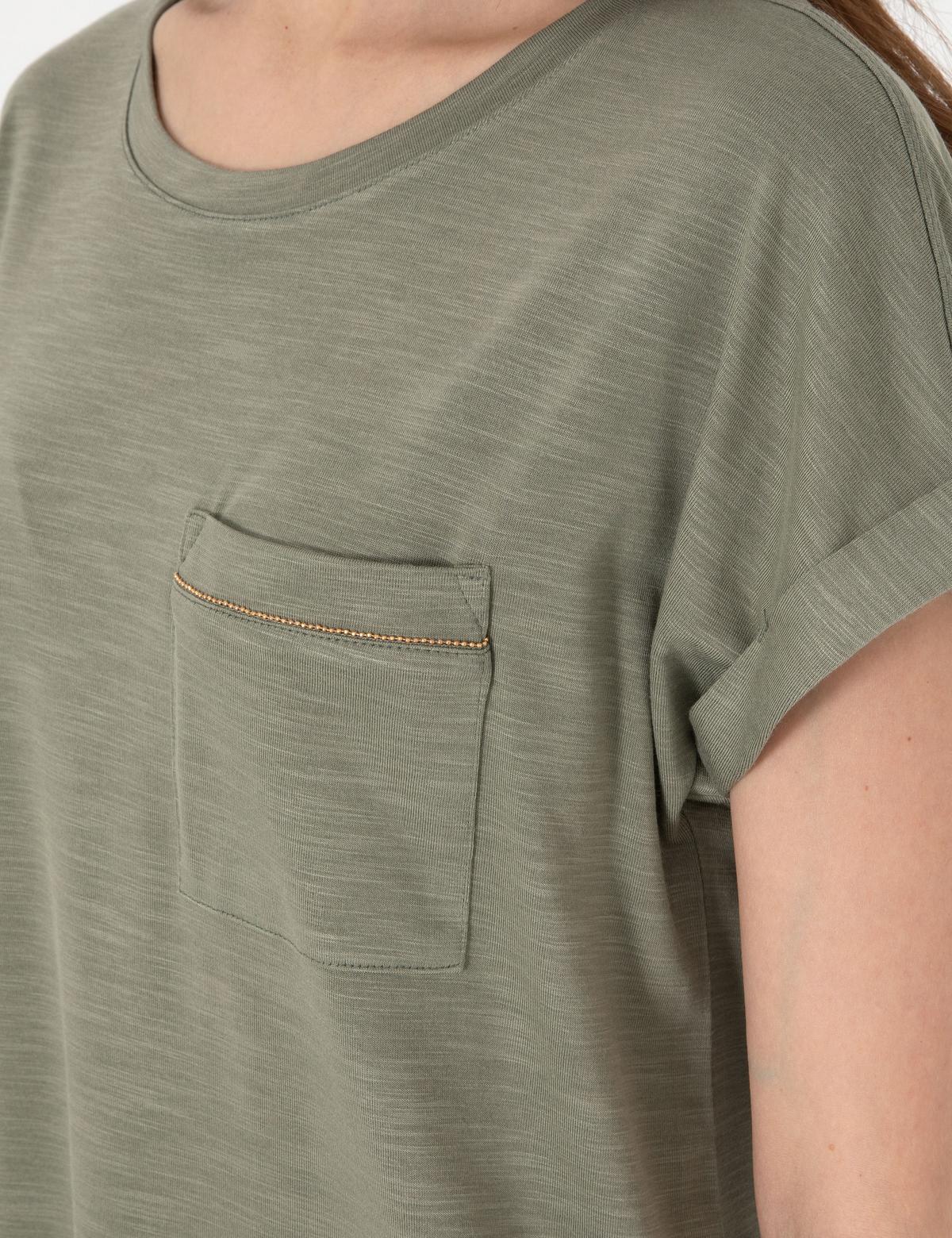 Haki Regular Fit Tişört - 50301440074