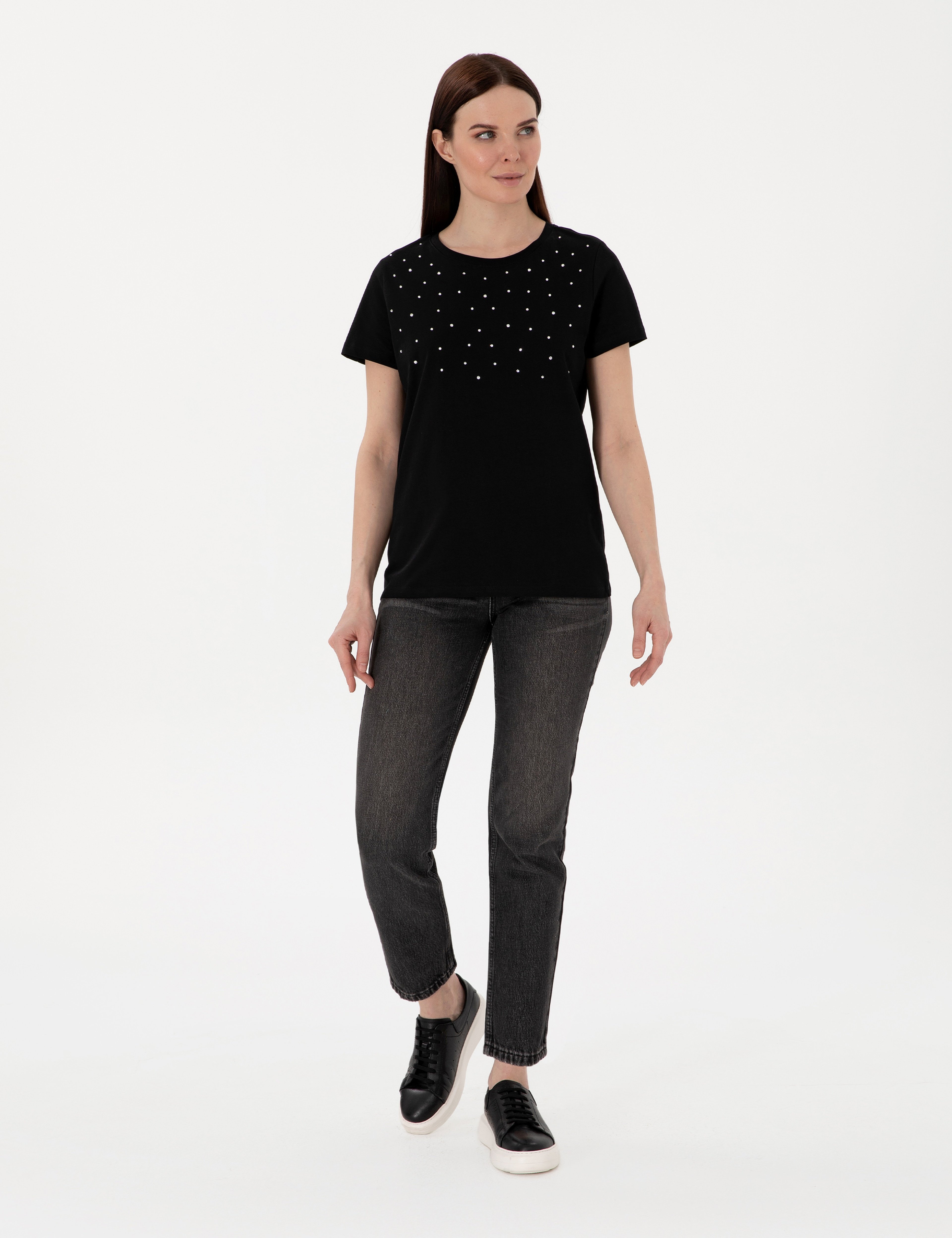 Siyah Regular Fit Tişört