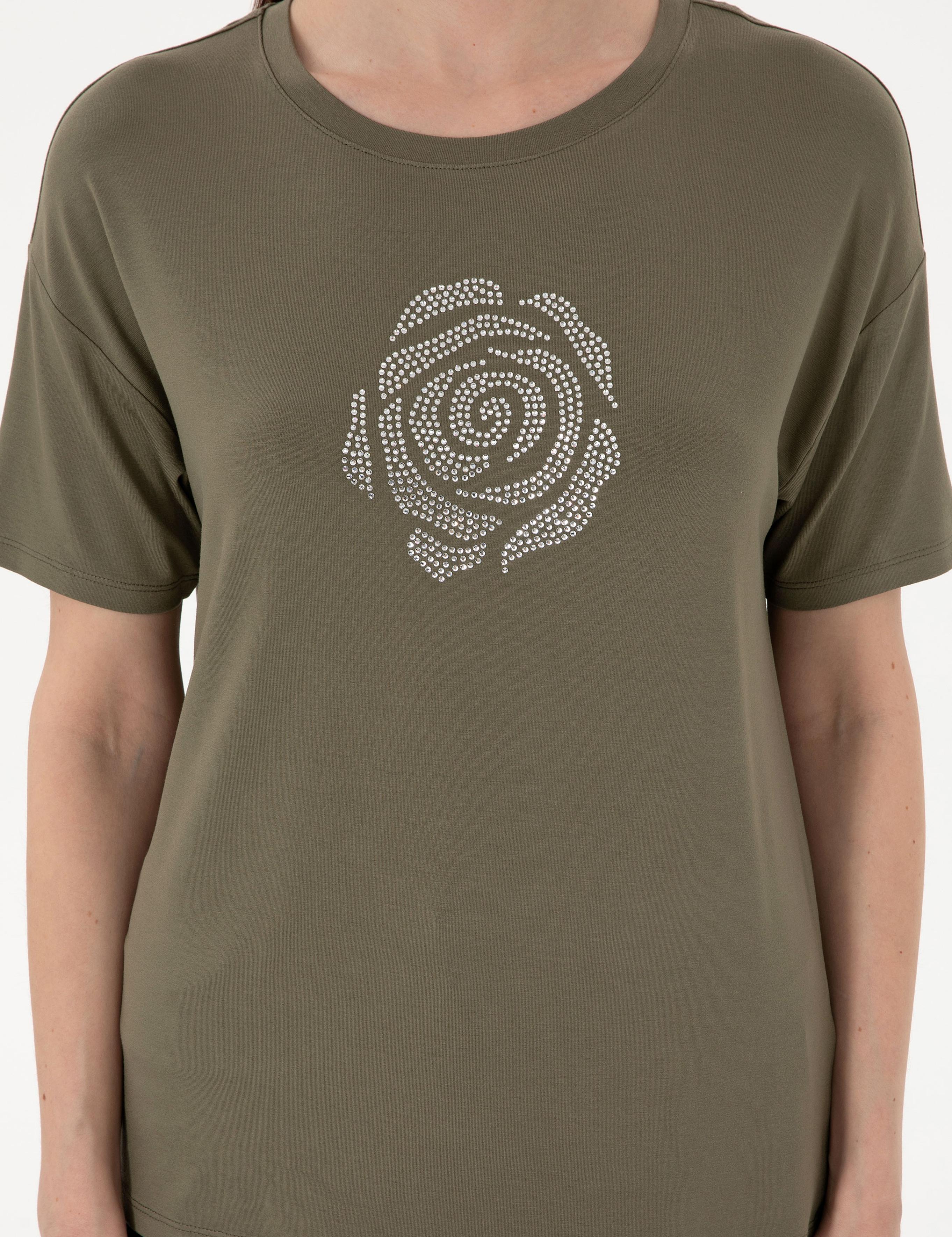 Haki Regular Fit Tişört