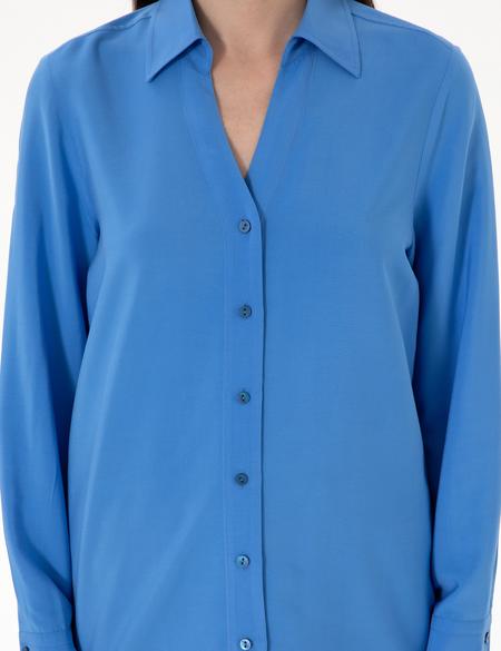 Mavi Comfort Fit Uzun Kollu Gömlek - 50311566008