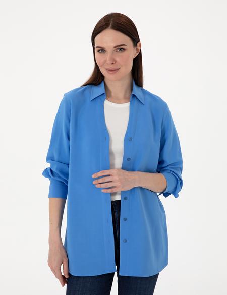 Mavi Comfort Fit Uzun Kollu Gömlek - 50311566008