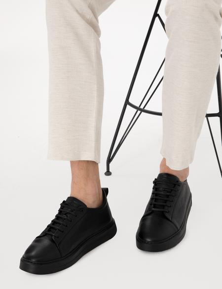 Siyah Eva Taban Casual Ayakkabı - 50305932005