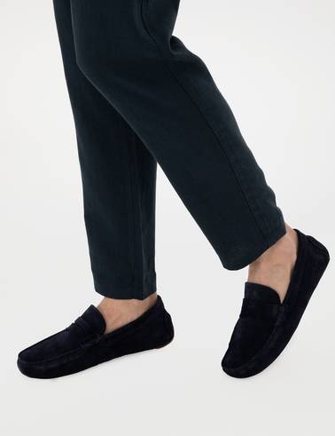 Lacivert Loafer