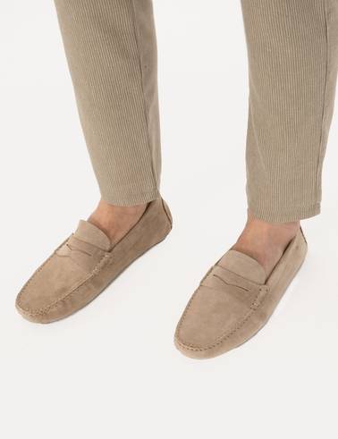 Bej Loafer