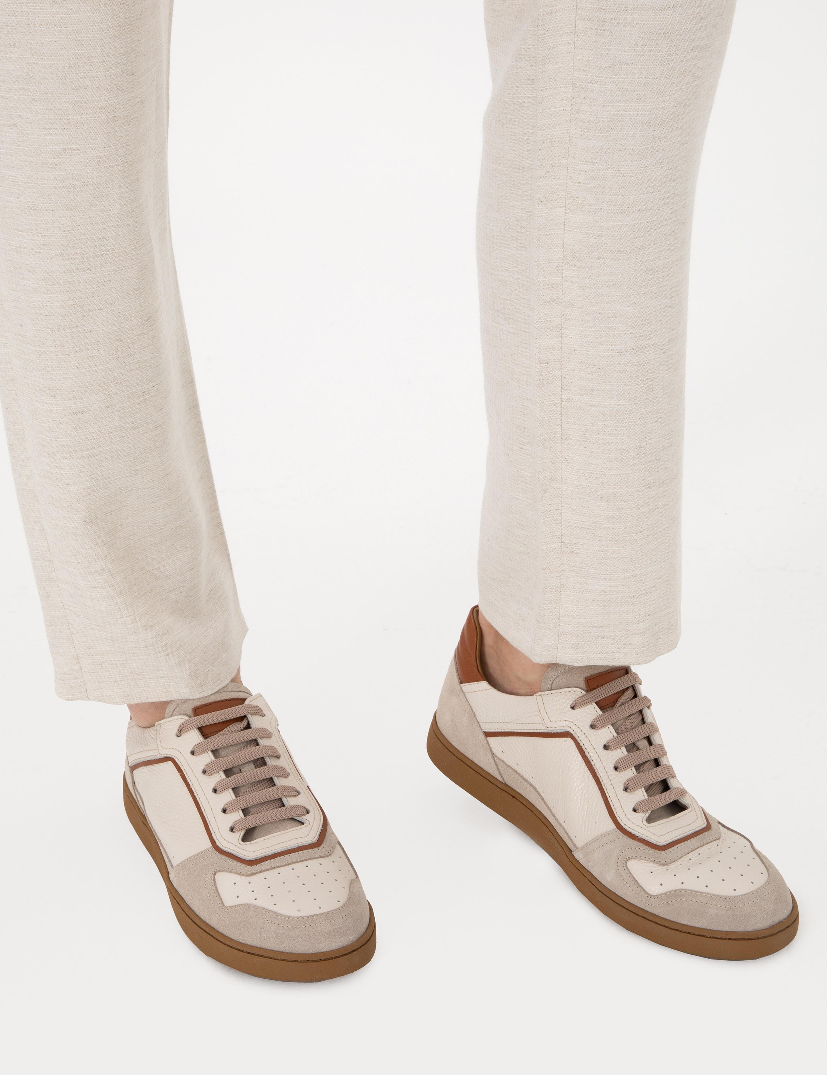 Bej Eva Taban Casual Ayakkabı