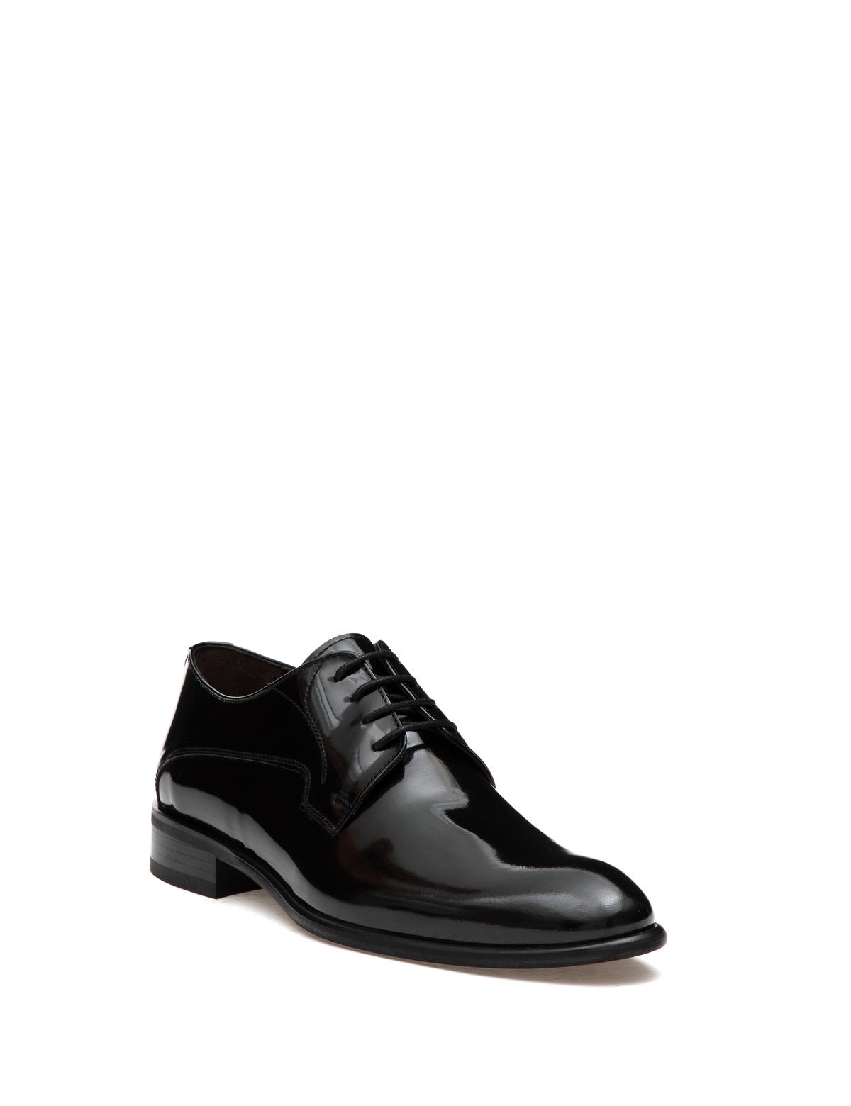 Siyah Rugan Klasik Ayakkabı - 50305927003