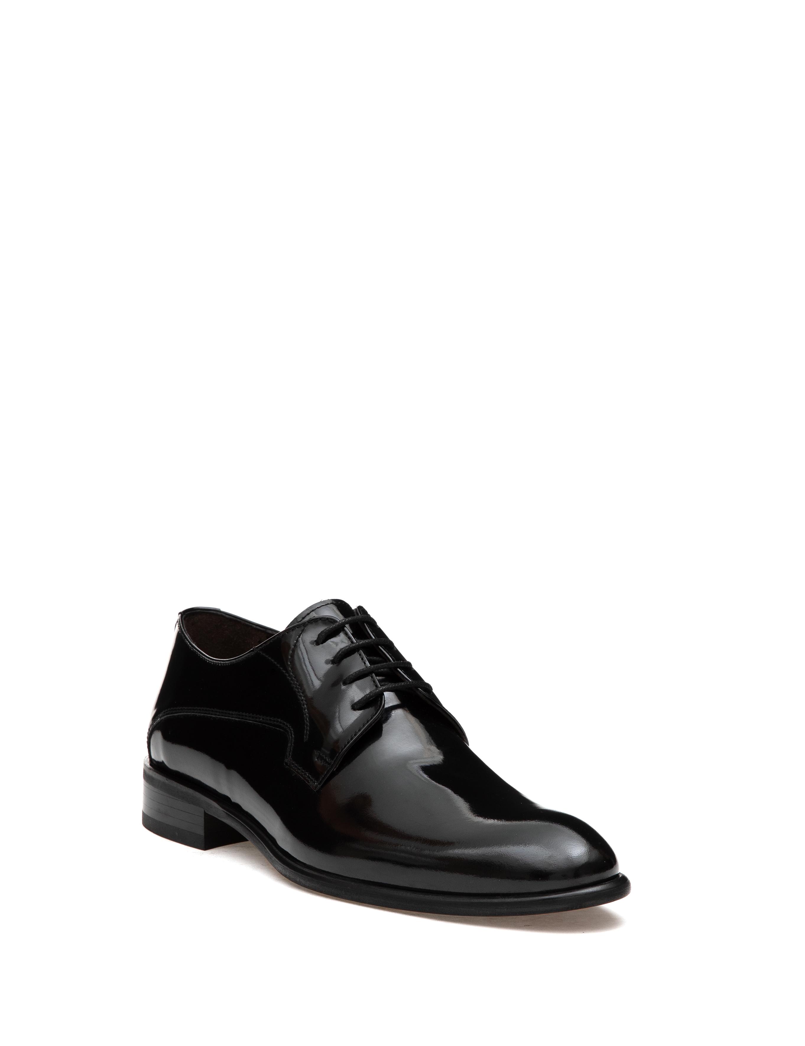 Siyah Rugan Klasik Ayakkabı