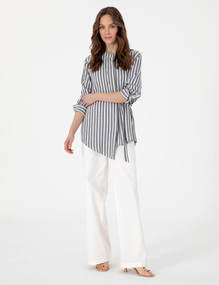 İndigo Comfort Fit Uzun Kollu Gömlek - 50301067012