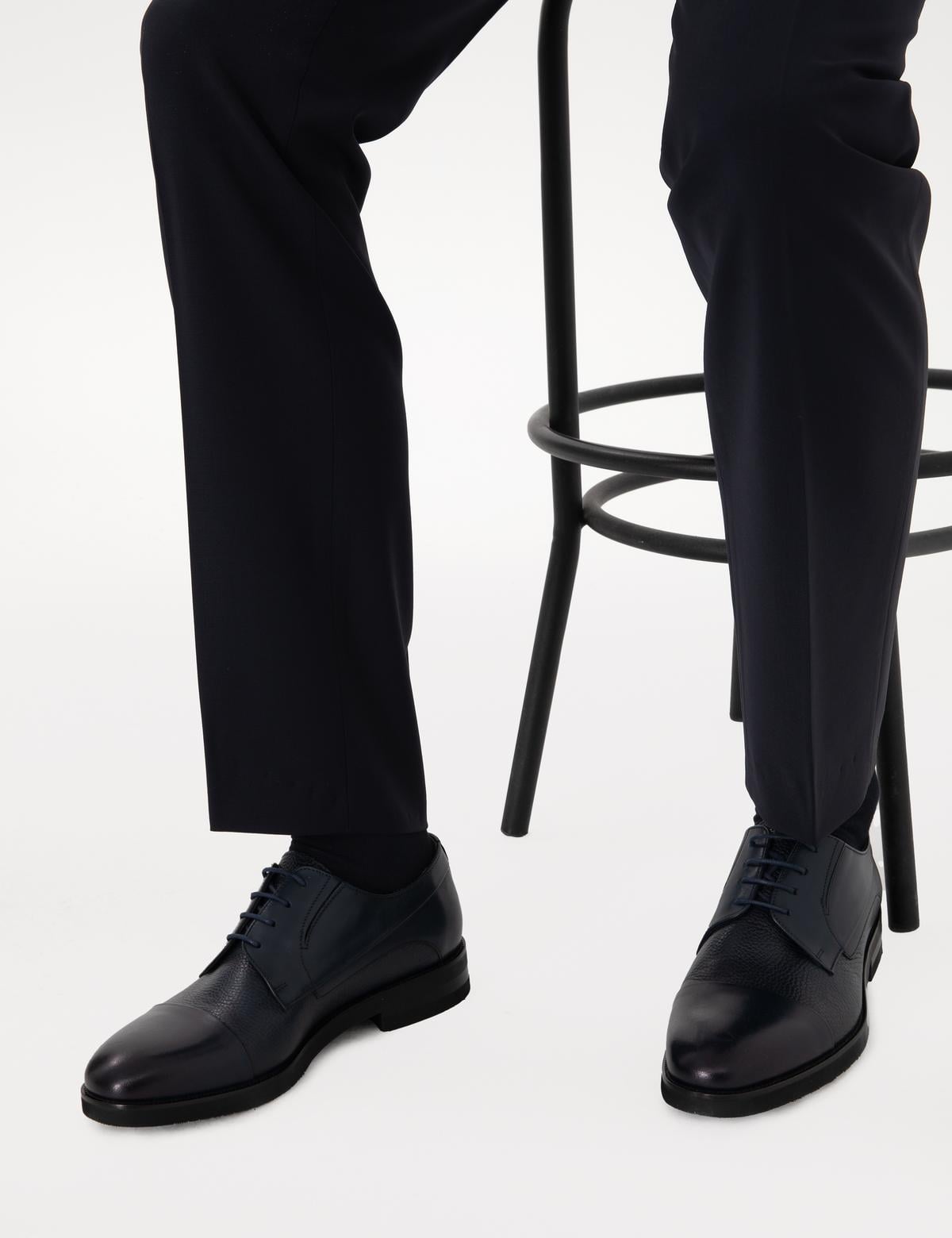 Lacivert Eva Taban Klasik Ayakkabı - 50304676009