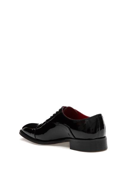 Siyah %100 Deri Microlight Taban Rugan Klasik Ayakkabı - 50310169006