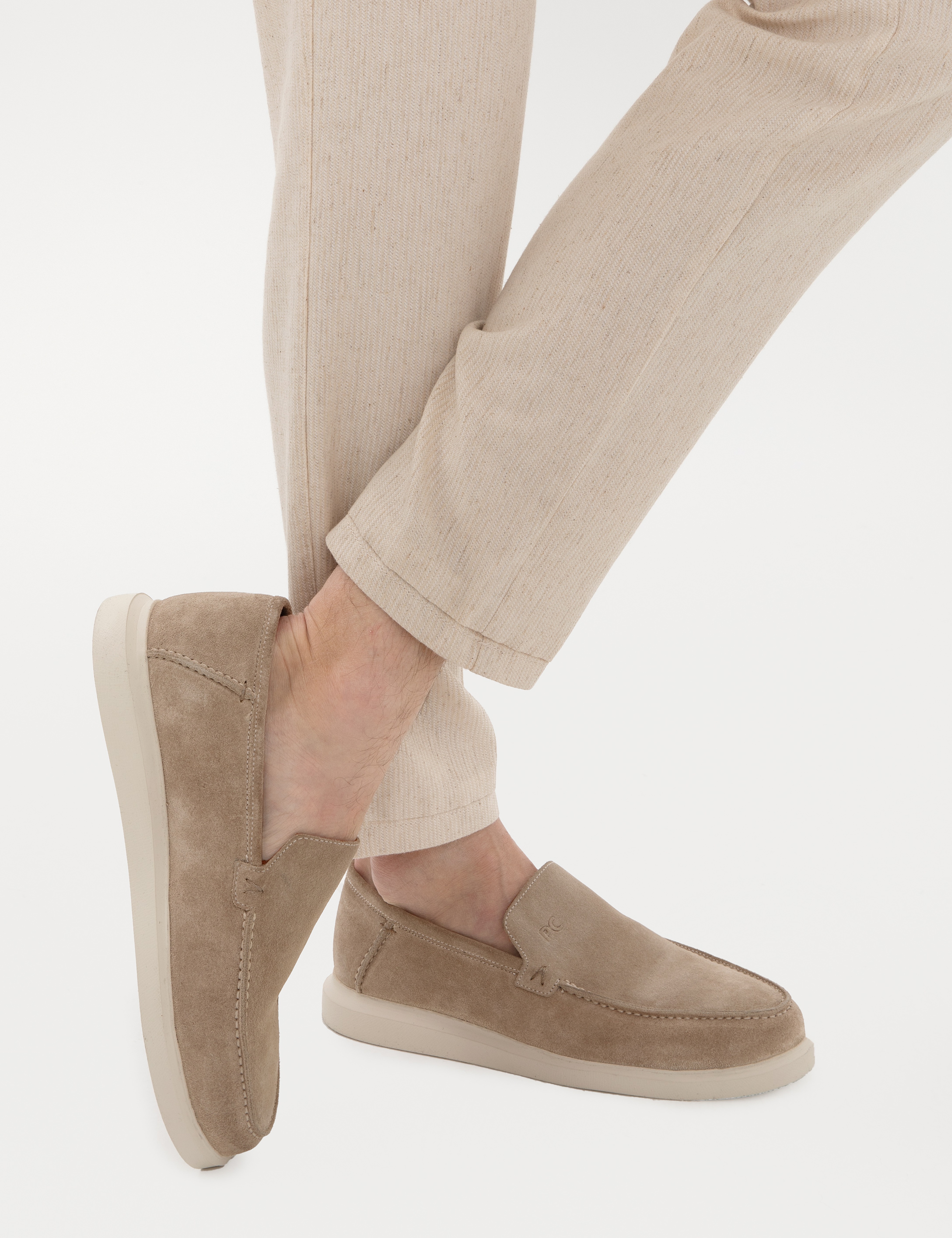 Bej Eva Taban Loafer