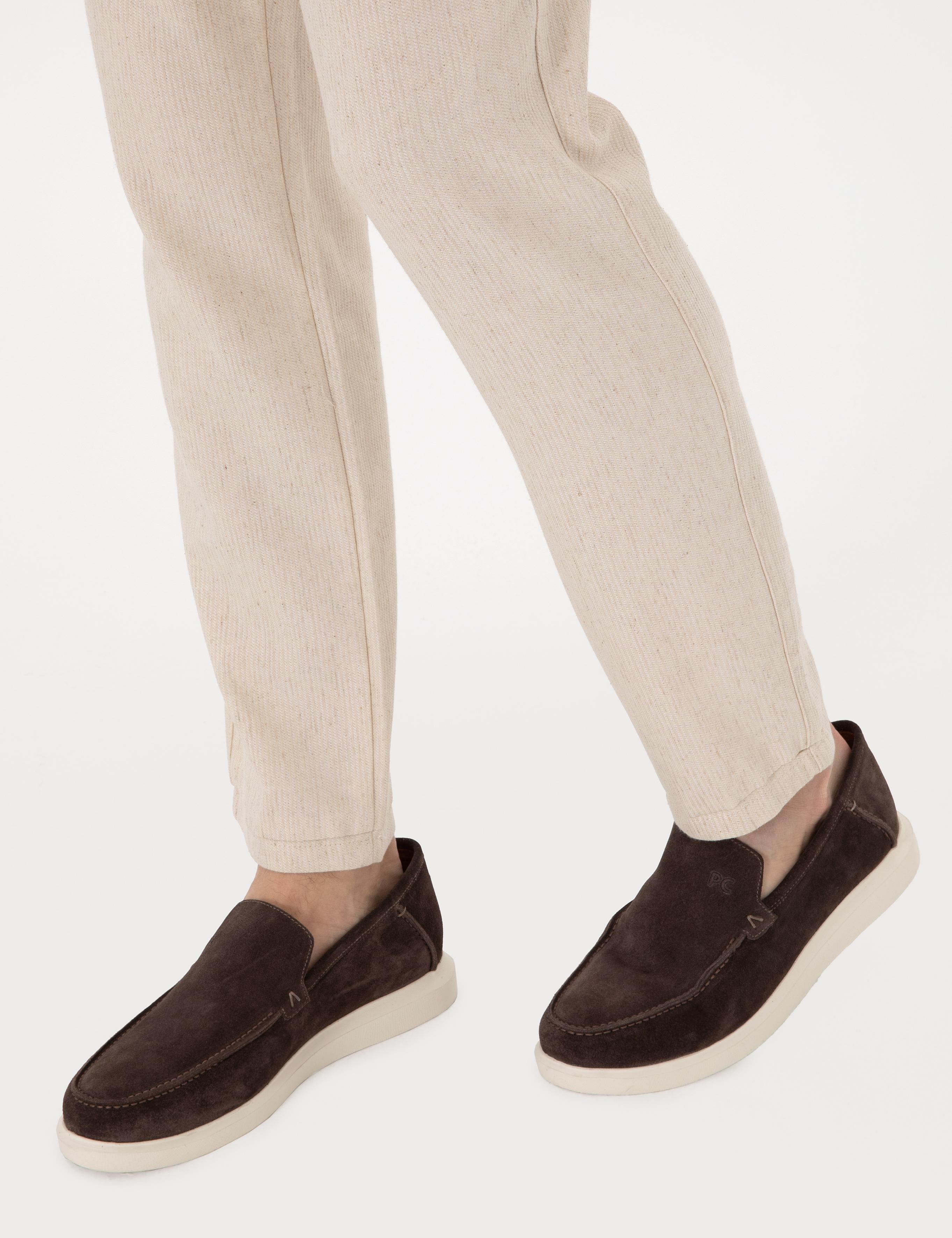 Kahverengi Eva Taban Loafer