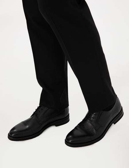 Siyah Eva Taban Klasik Ayakkabı - 50304676017