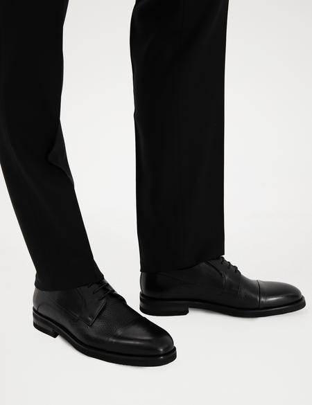 Siyah Eva Taban Klasik Ayakkabı - 50304676017