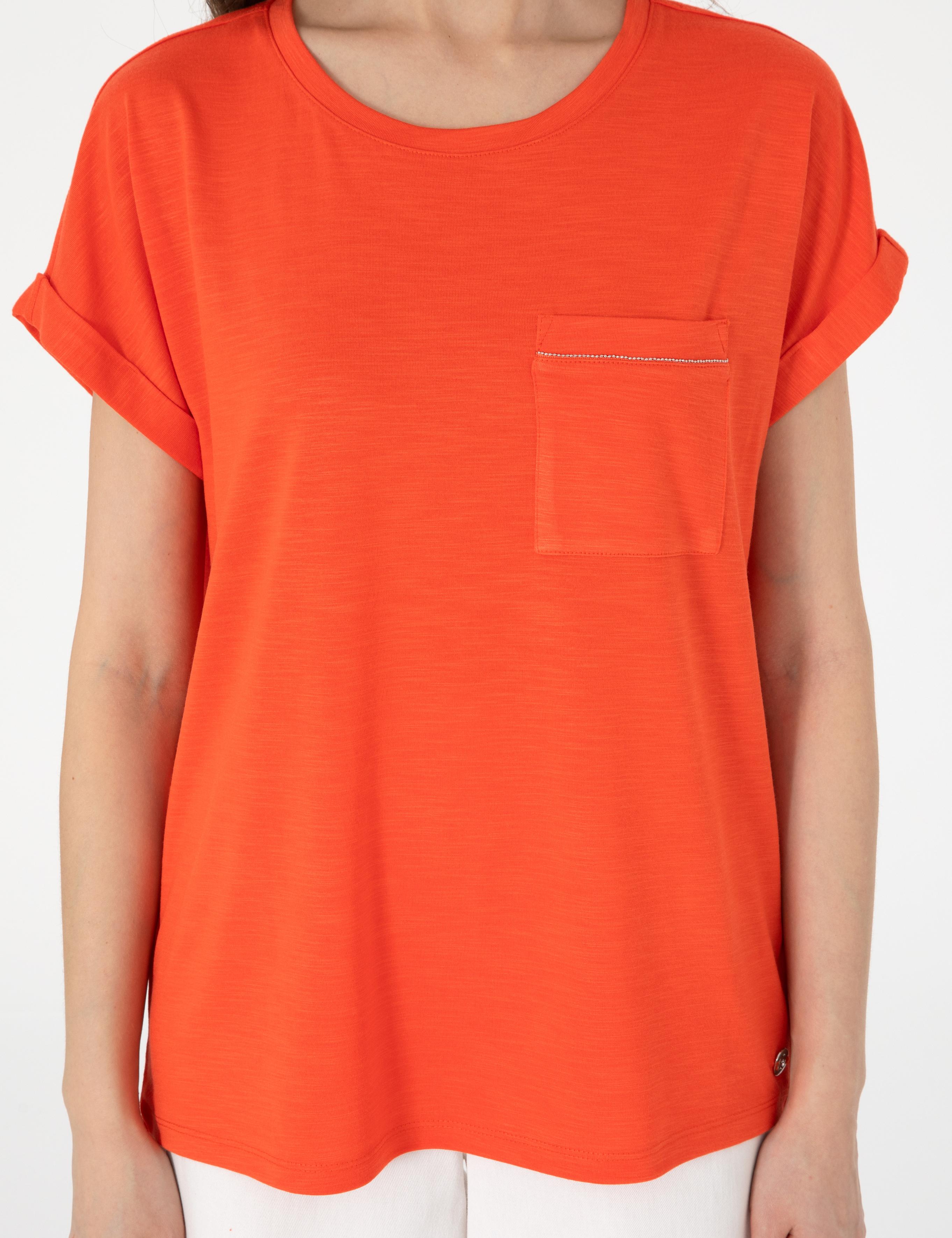 Kırmızı Regular Fit Tişört