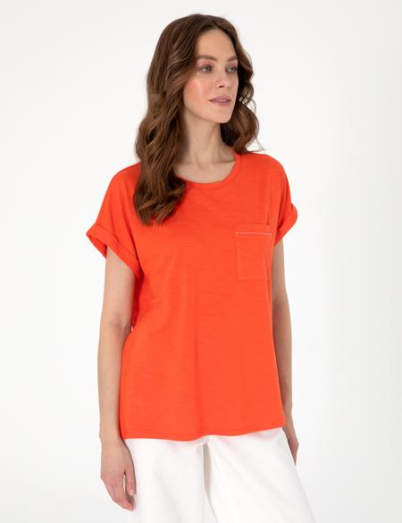 Kırmızı Regular Fit Tişört - 50301440068