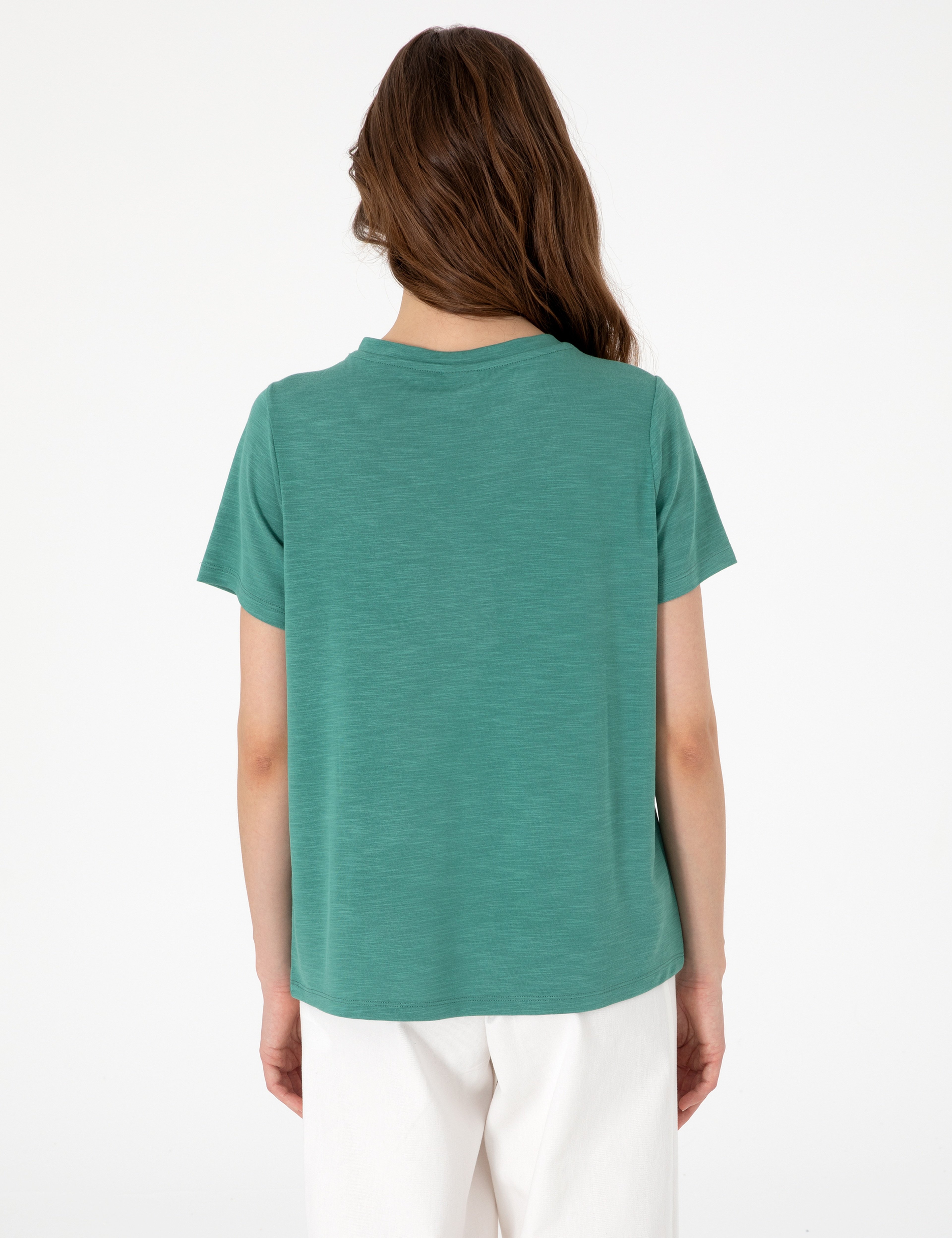 Yeşil Regular Fit Tişört